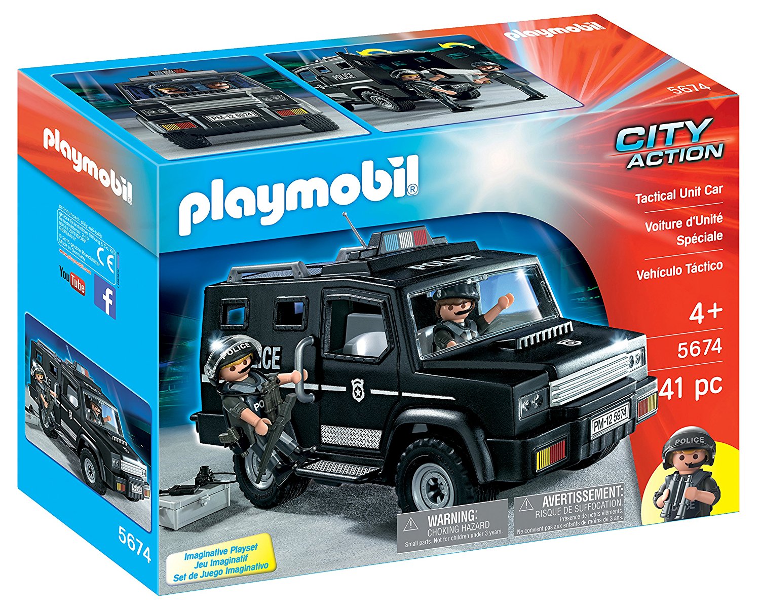 playmobil police van instructions