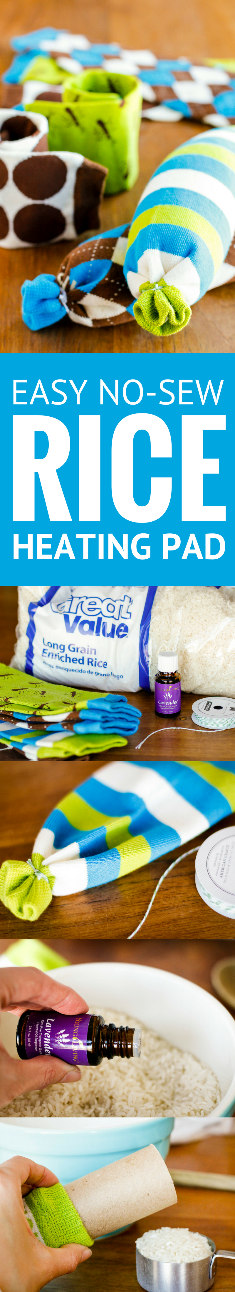 rice sock heating pad instructions