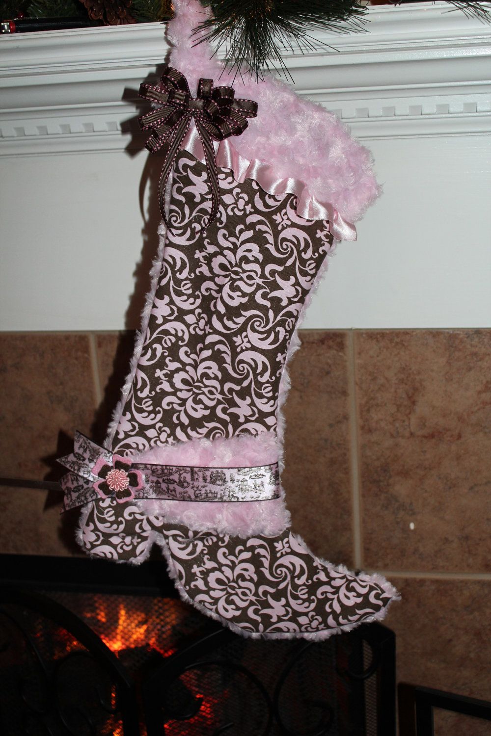 instructions cowboy boot christmas stocking
