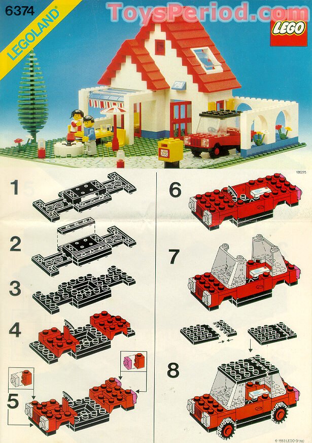 what to build with legos instructions