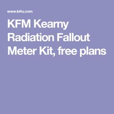 kearny fallout meter instructions