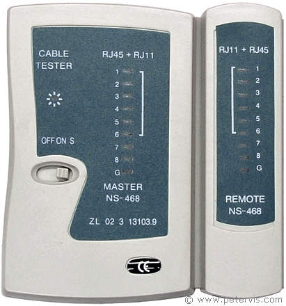 cat5 cable tester instructions