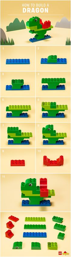 how to train your dragon lego instructions
