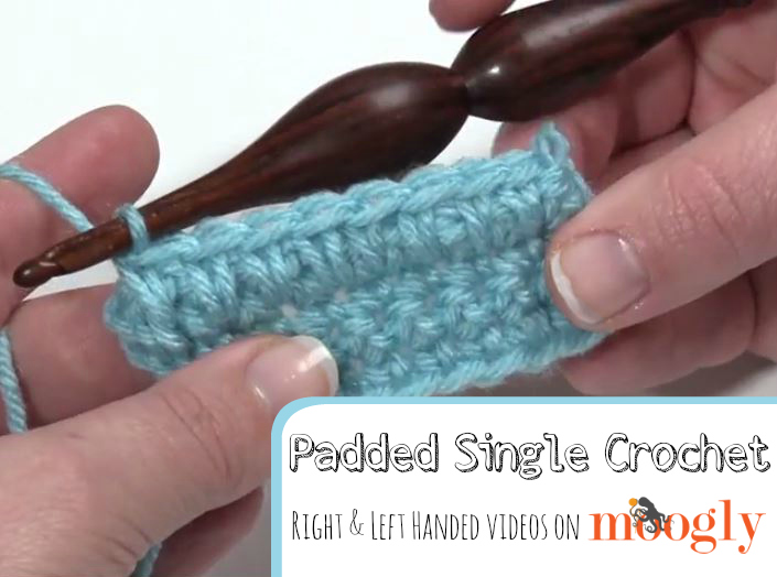instructions for learning to crochet left handed