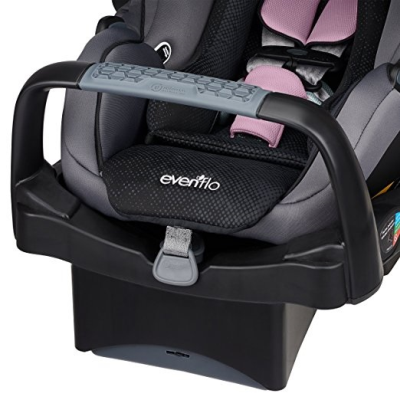 evenflo infant car seat strap instructions