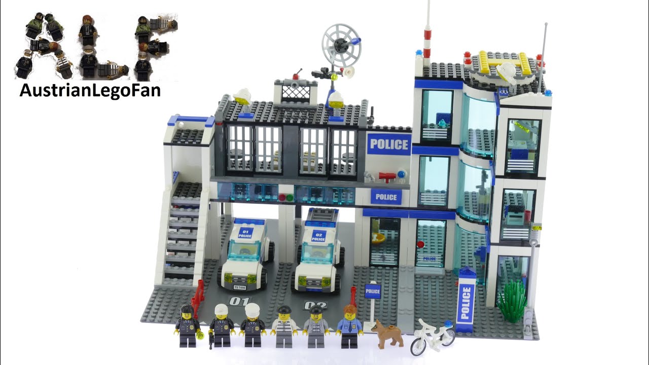 lego police station 7498 building instructions