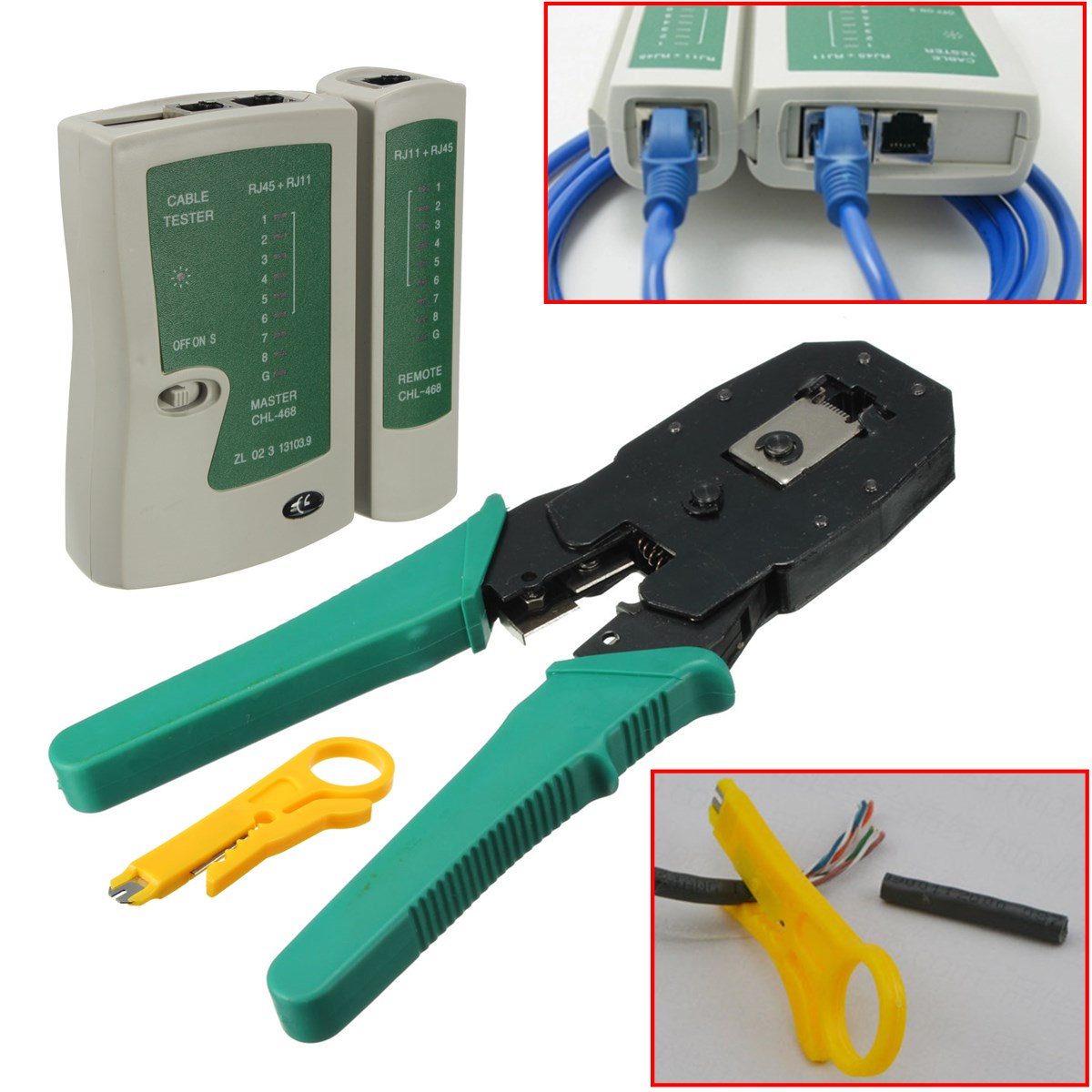 cat5 cable tester instructions
