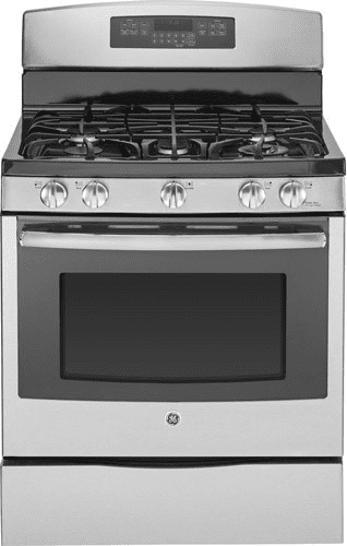 ge adora gas stove steam clean instructions