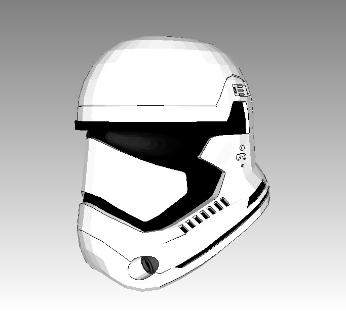 pepakura stormtrooper helmet instructions