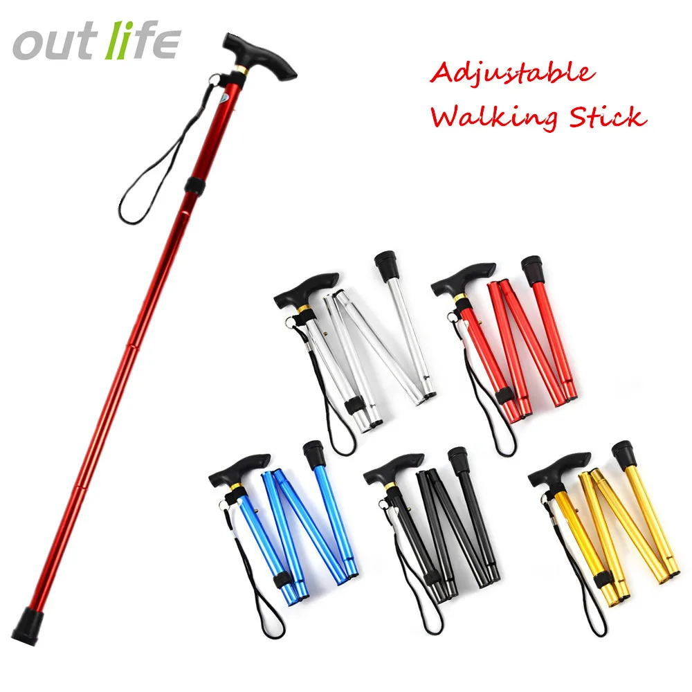 telescopic walking stick adjustable instructions